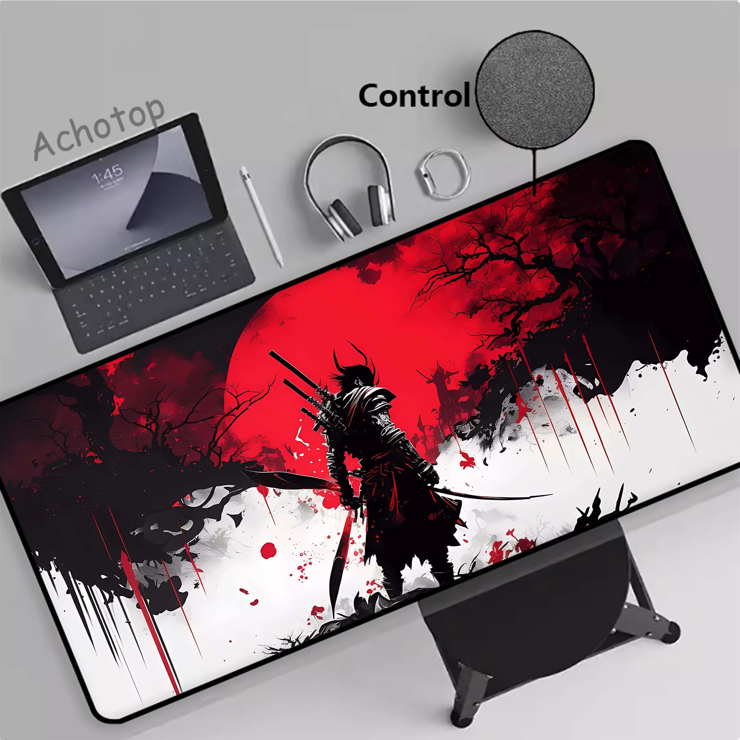 Japanese Style Anime Control Extended Mouse Pad Office Mousepad Gaming Speed Keyboard Pads Table Carpet Computer Gamer Desk Mat