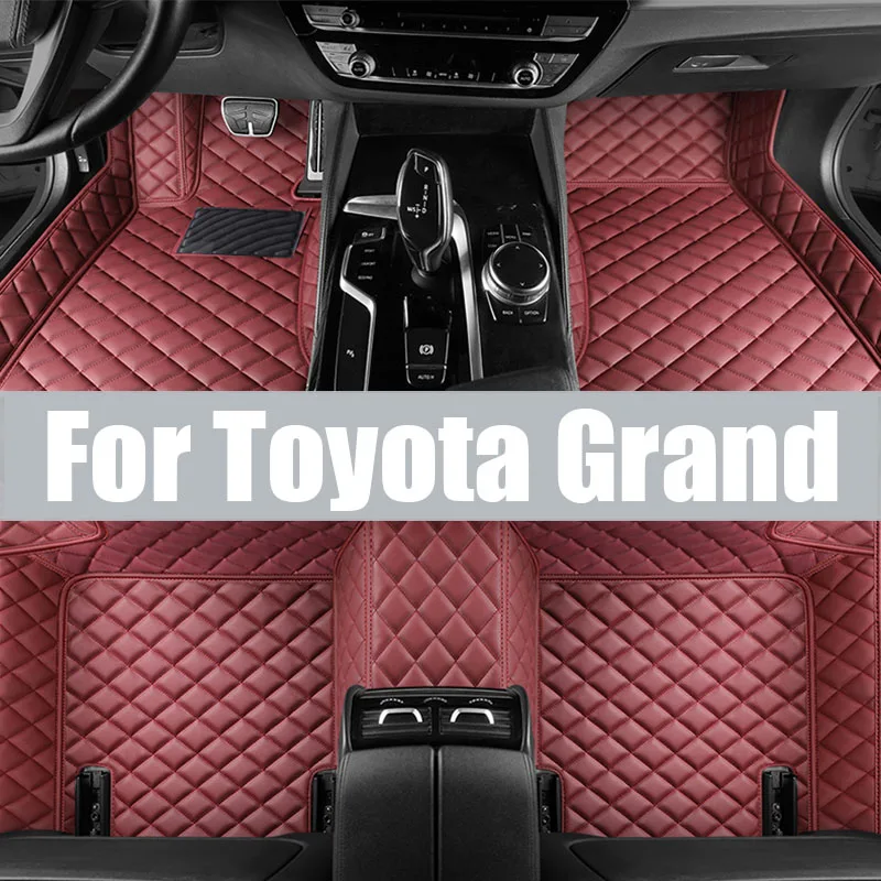 

Fit for 2024 Toyota Grand Highlander (Include Hybrid) & Lexus TX Car Floor Mats Cargo Liner Pad TPE 3D Left Hand Drive