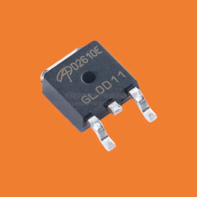 10PCS/original genuine AOD2610E TO-252 N-channel 60V/46A surface mount MOSFET field-effect transistor