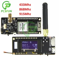 LoRa32 V2.1 433Mhz 868Mhz 915Mhz ESP32 LoRa OLED 0.96 inch SD Card Bluetooth WIFI Wireless Module ESP-32 SMA IP5306 SPI Interfac