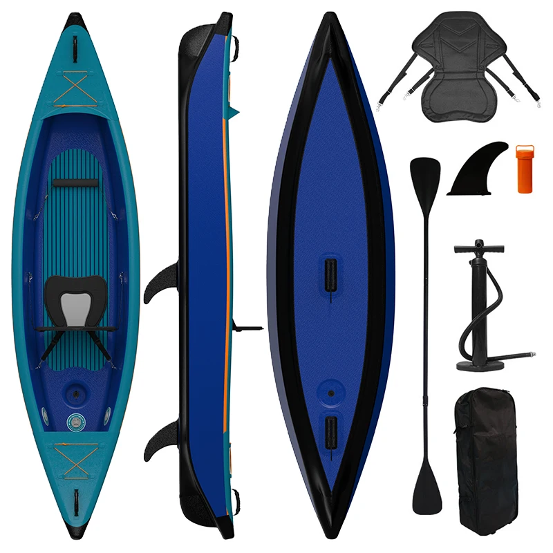 

Professional Inflatable PVC Kayak, Multiple Rod Holders Fishing Boat (Custom) 2025