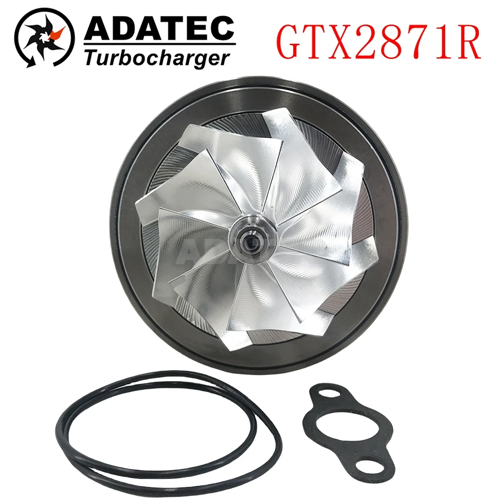 

GEN 2 GTX2871R Турбокартридж 54 мм 816365-5001S Керамический двойной шарикоподшипник GTX2871 2871 GTX-серия CHRA Заготовка колеса Performance