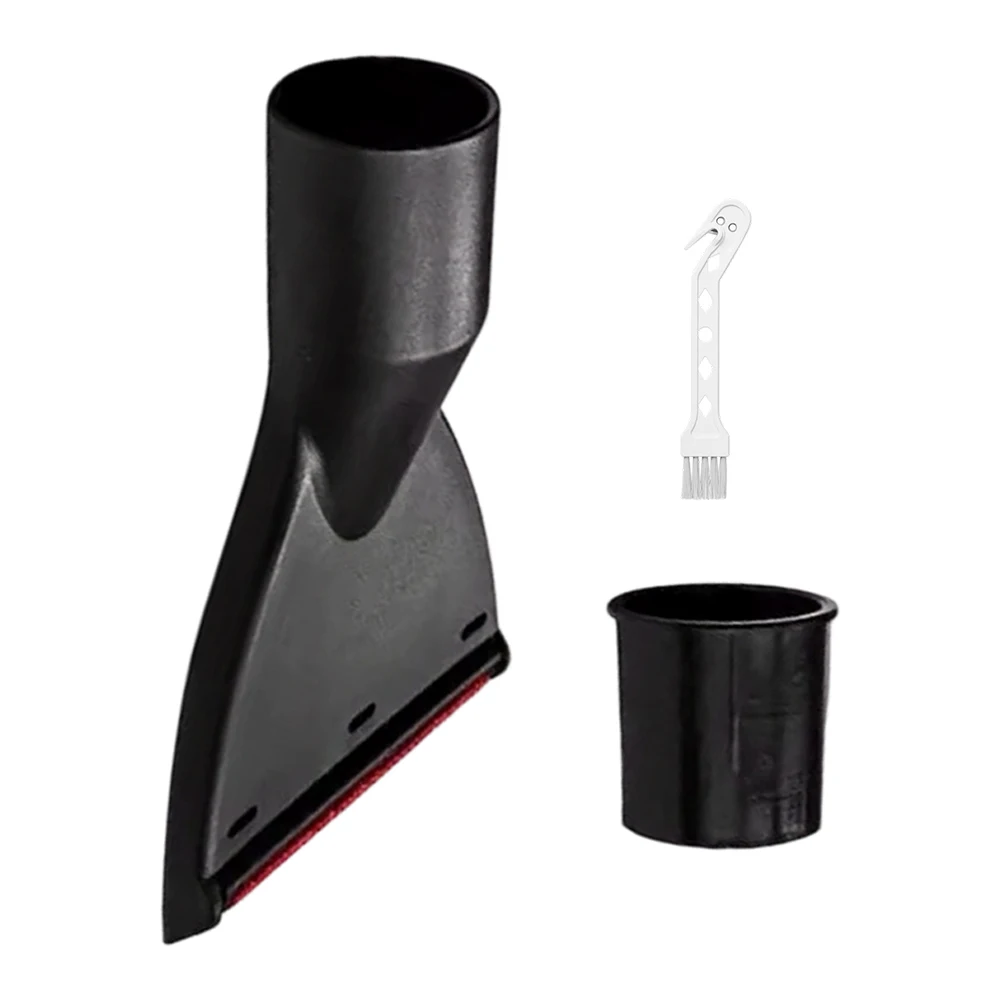 Vacuum Cleaner Crevice Tool with Ergonomic Design for Easy Handling Compatible with 32mm 35mm Black Suction Tips