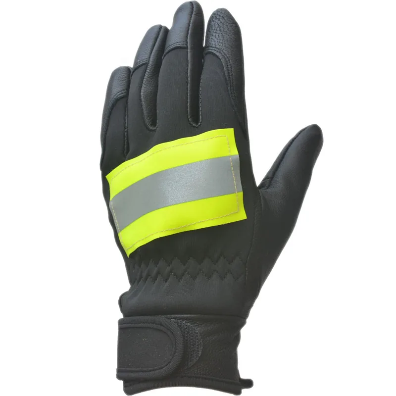 

Training Gloves Firefighter Competition Rock Climbing Rope Climbing Outdoor Sports Rescue Tear Down Sheepskin Leather