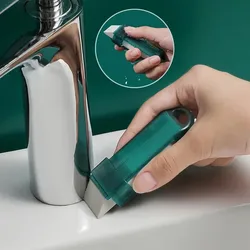 Easy Limescale Eraser Bathroom Glass Rust Remover Rubber Kitchen Scale Brush Cleaner For Pot Pan Household Cleaning Accessories