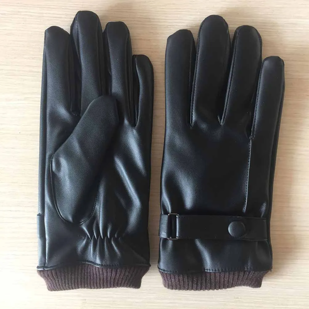 

Black Winter Touch Screen Gloves Thicken Warm Design for Outdoor Sports Cycling Climbing Hiking Protection Gloves