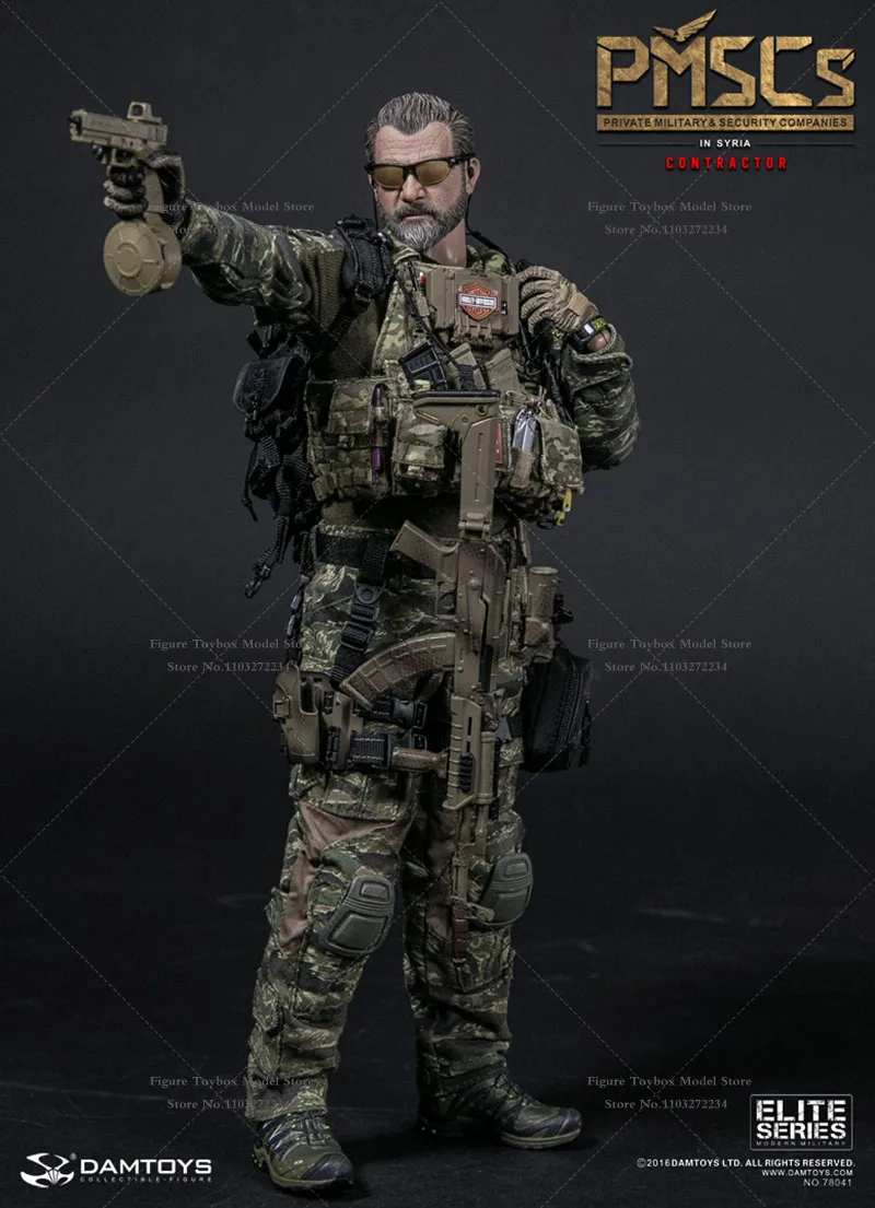 Damtoys Damm 78041 1/6 Sammler Militär Mann Action figur PMSCS Auftrag nehmer in Syrien Serie Simulation 12 "Full Set Fans Geschenk