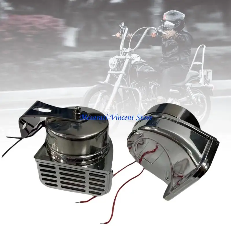 A70F Premium 12V 24V Autohupe aus Edelstahl mit zwei Tönen und lautem Ton – Detail 4