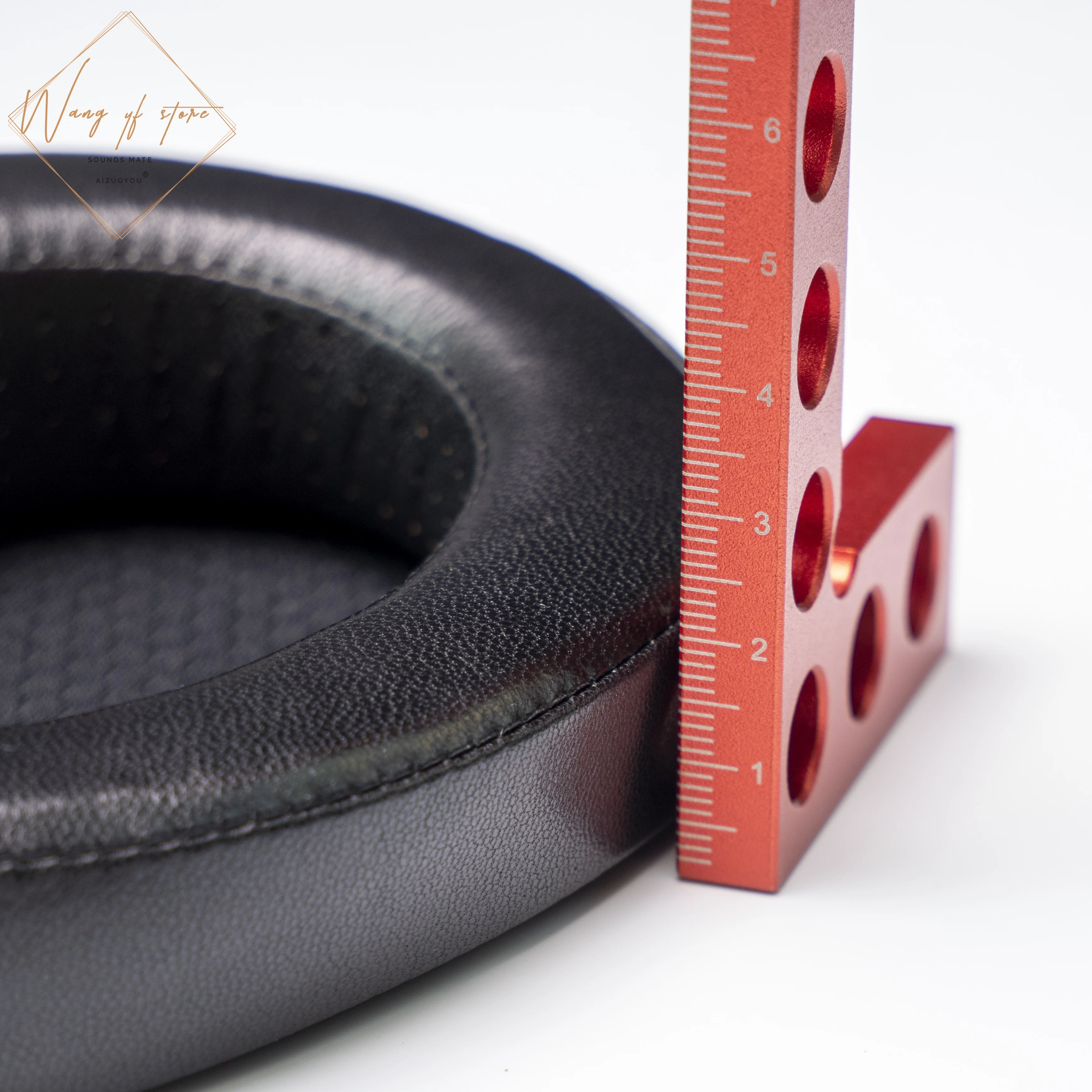 Hifiman hhe1000,he1000se,arya,ananda,ananda-bt,Edition xs,ditionx Edx-V2,jadeiiヘッドフォン用のメモリーフォームクッション