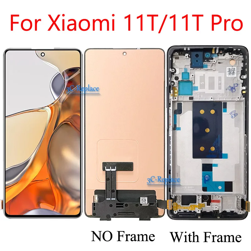 AMOLED / TFT 6.67 Inch For Xiaomi 11T 11T Pro 21081111RG 2107113SG