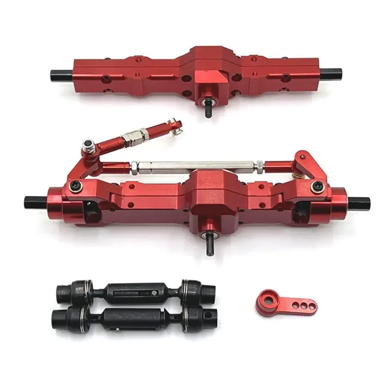

Best Axle Assembly Drive Shaft Set For WPL 1/10 C74 1/16 Full Range Remote Control Car Metal Upgrade Accessories Red