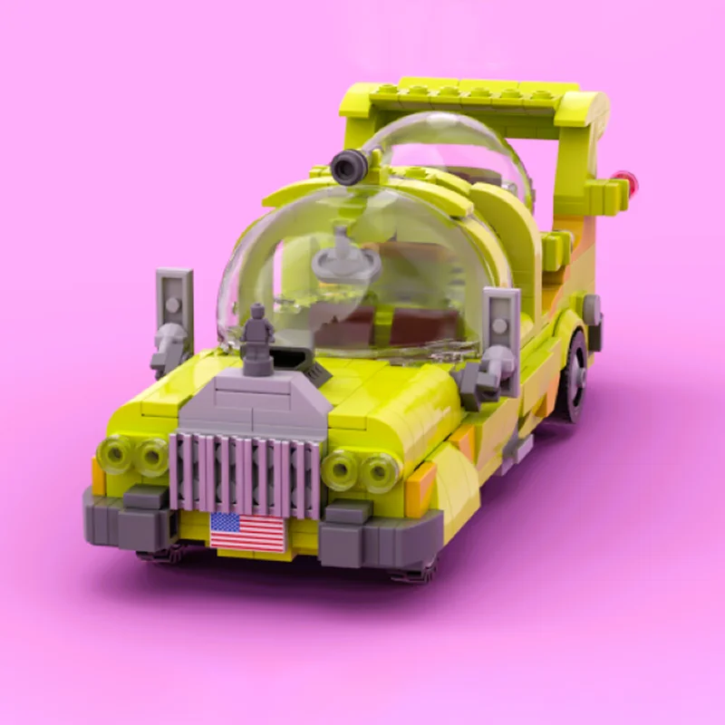 523 pièces MOC Homers Prototype Champions de ville Super voiture modèle blocs de construction Architecture cadeaux de noël jouets bricolage idée créative