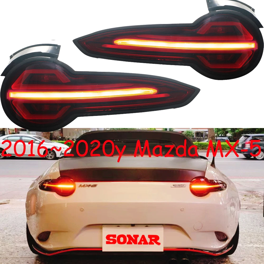 

Video car styling taillamp MX5 tail lights for Mazda mx-5 taillight cx5 2016~2020y LED Tail Lamp for mazda MX-5 rear lamp