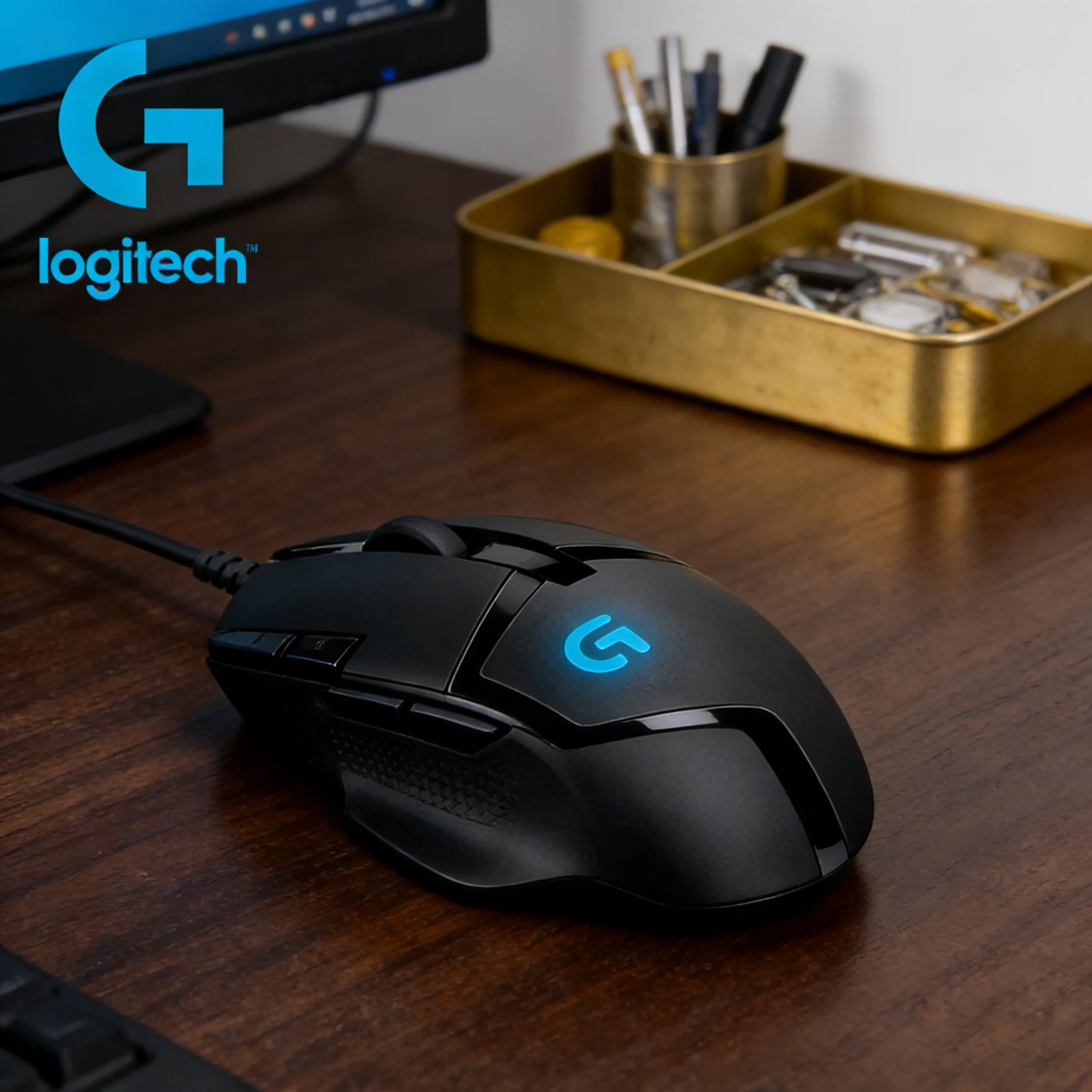 

Оригинальная игровая мышь Logitech G402 с 8 программируемыми кнопками, а также беспроводная офисная мышь M280/M330.
