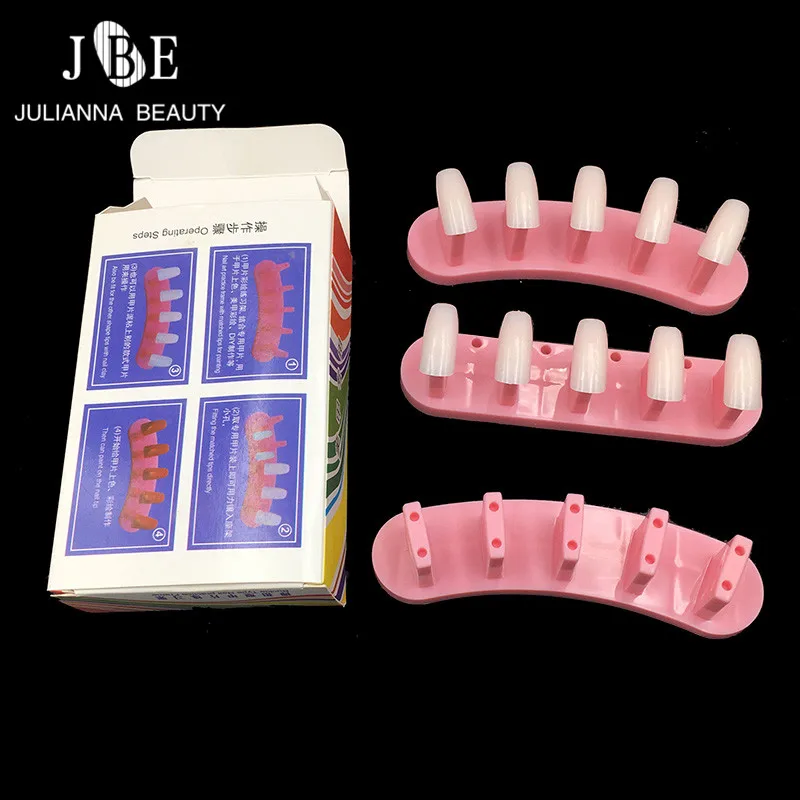 

3pcs/set Nail Practice Stand Training Frame Display Practice Stand Holder Nail Tips False Show Work Table Practice Manicure