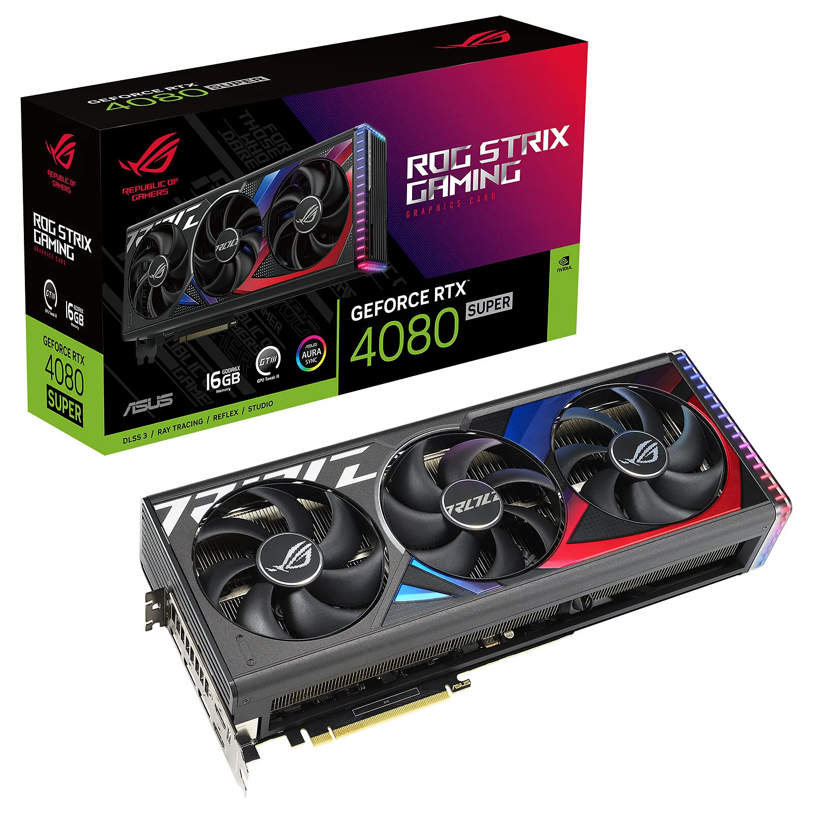 

A-SUS ROG Strix GeForce RTX 4080 SUPER 16GB