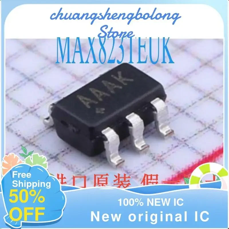 IC d'origine, Max823Teuk T, 40 pièces, nouveau