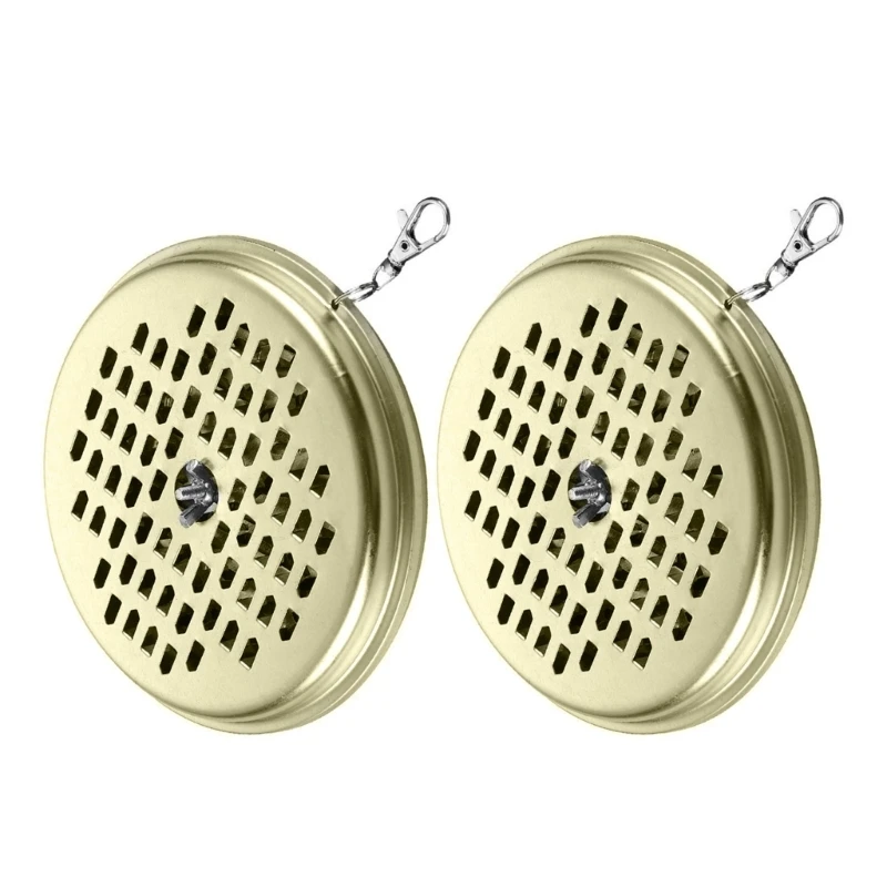 2Pcs Mosquitoes Coiled Holder Incenses Burners Mosquitoes Storage Coiled Box 448D image 5