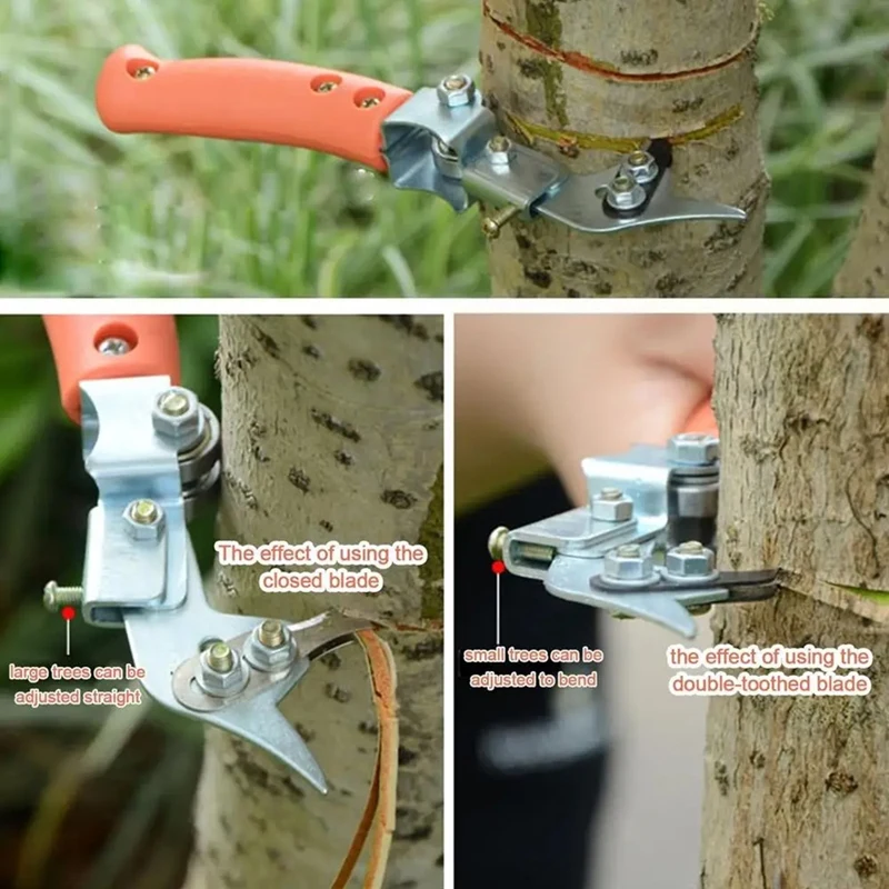 Tree Bark Ring Cutter Adjustable Garden Tree Branches Cutter Trimming Tool Bark Girdling Cutter For Pruning Bark