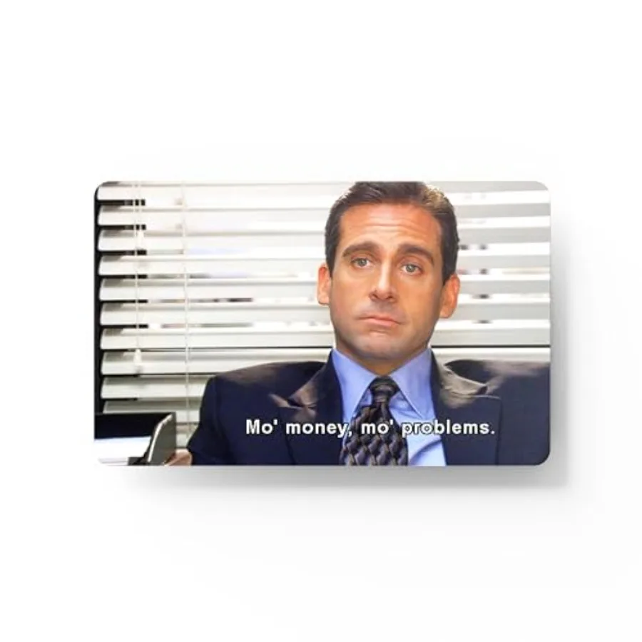 

Кредитная карта Skin Fy Office Meme 4 шт. в 1 - Дебетовая карта Skin Bank EBT Metro Key Card - Съемная наклейка на кредитную карту