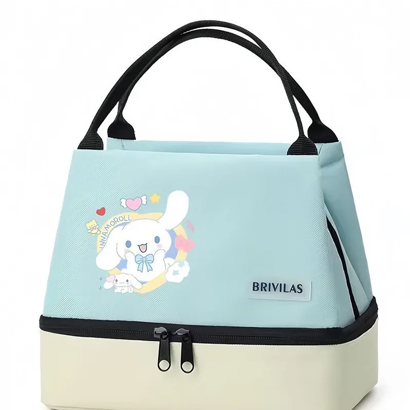 Novo para kt saco de almoço isolado com pacote para refeições frescas em movimento saco de piquenique portátil para uso ao ar livre presente de natal