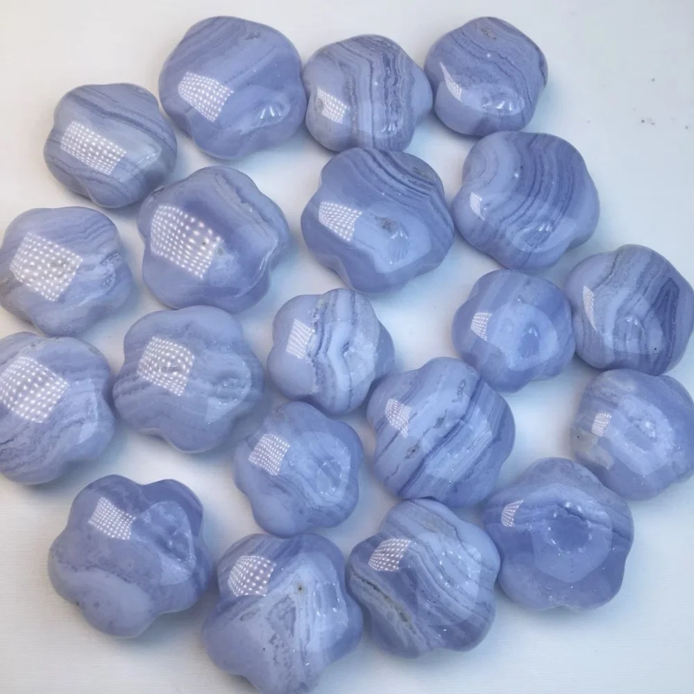 5pcs Natural Blue Sodalite Quarzt Star Jewelry Making For Pendant Earring Crystal Healing Stone Fashion Gift