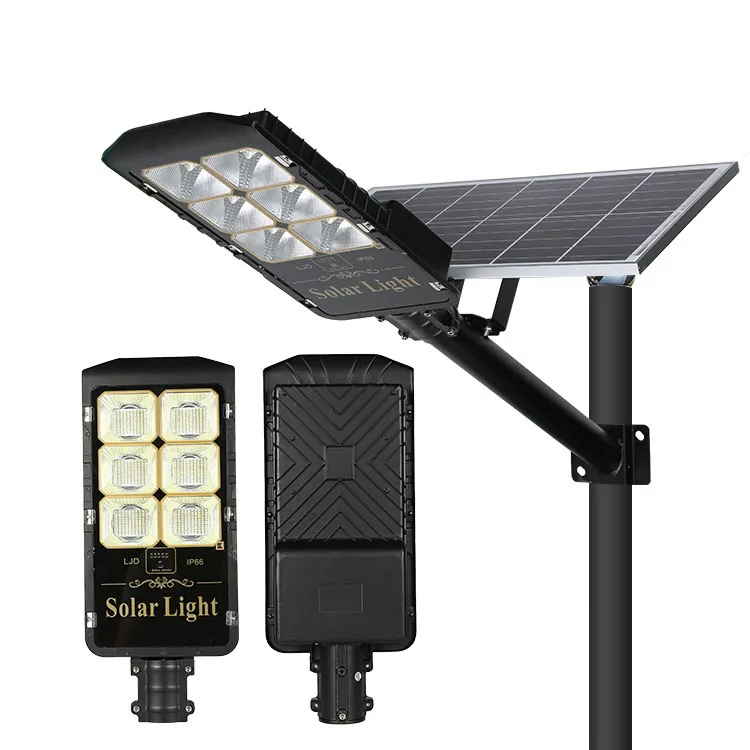 Best-selling Aluminum Outdoor separated  300w  LED Solar  Street Light with Radar sensor remote control