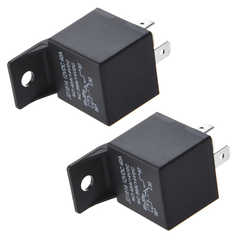 2X 5-Pin 12V DC 40A Vehicle Car Relay