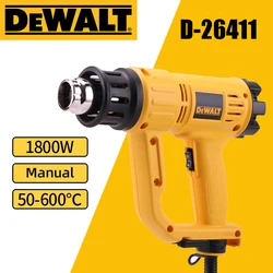 DEWALT Original D26411/D26414 Heat Gun 1800W/2000W  High Endurance 220V Electric Hot Air Gun Film Dryer Nozzle Electric Tools