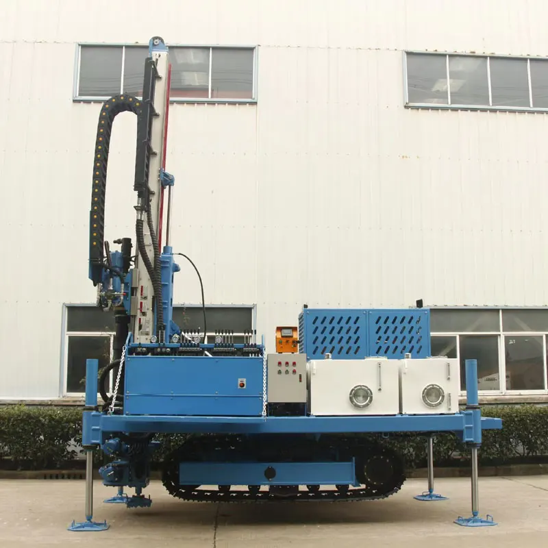 Impianto di perforazione con ancoraggio cingolato da 80-200 m 50 m per cantieri di roccia