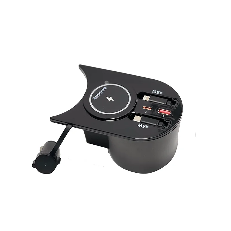 Wireless Charger Magnetic for Audi A3 Wire Wireless Charging Expansion Dock A3L 2021-2025 Charging Expansion Holder Plug & Play