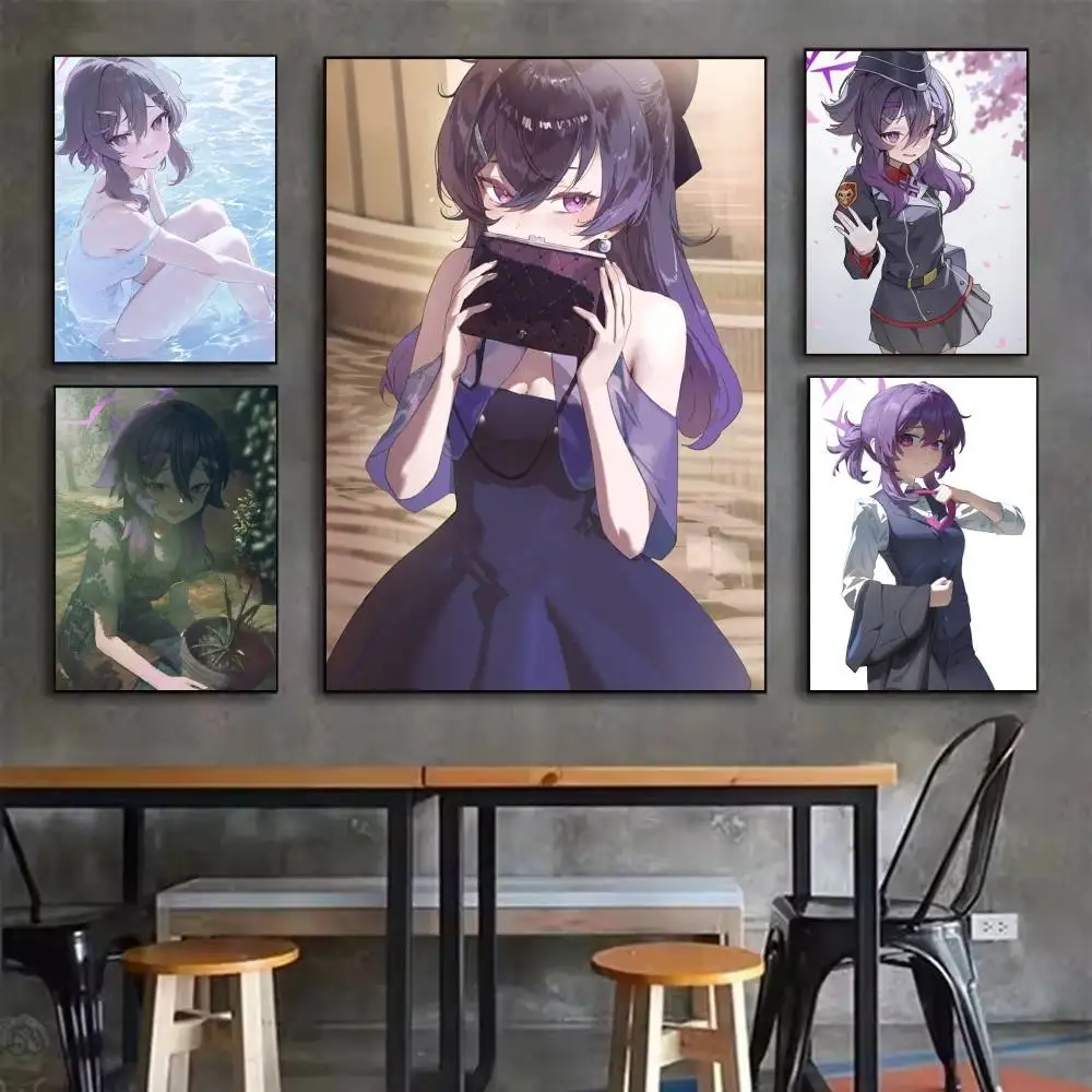 Igusa Haruka  Blue Archive  Cute   Poster Waterproof HD Art Wall Decal Self-Adhesive Print