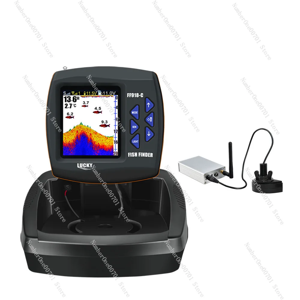 

Wireless remote bait ship sonar intelligent detector high definition fish finder