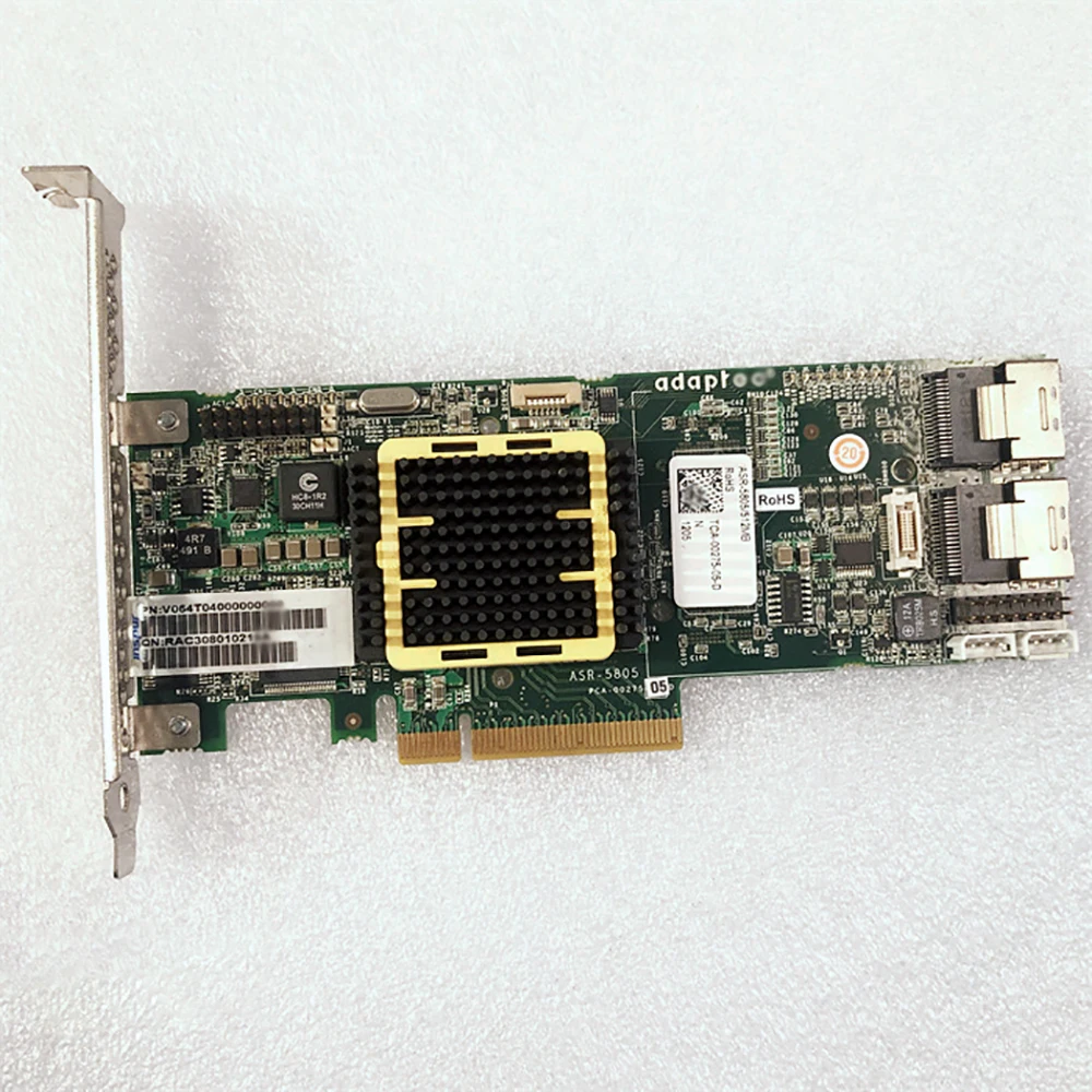 ASR-5805 512MB For Inspur NF8560M2 NF8460M3 NF8420M2 TCA-00275-05-DN  SAS RAID Array Card