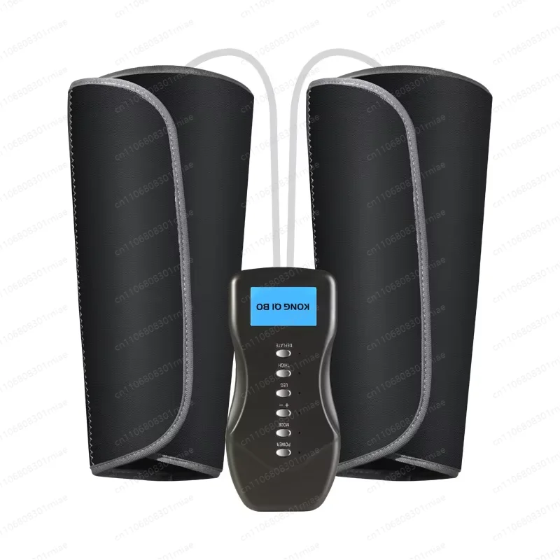 Heated leg massager for blood circulation and relaxation