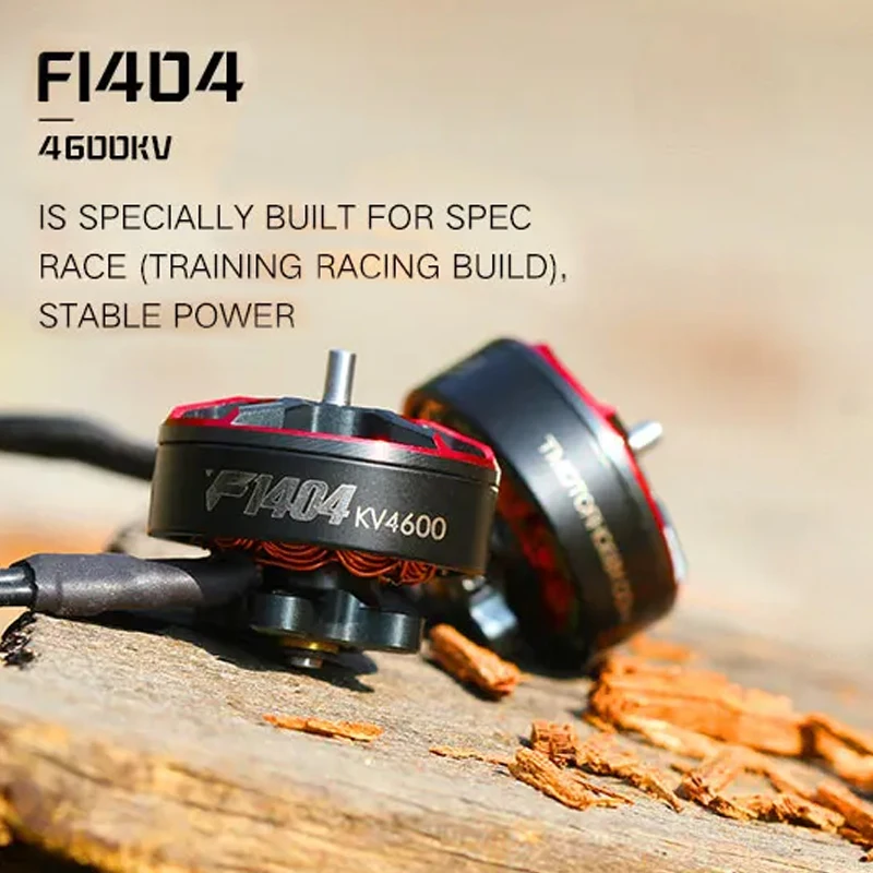 T-motor F1404 1404 2900 3800 4600KV 3-4S Lipo  FPV Brushless Motor 1.5mm Shaft 2.5-4inch Cinewhoop Dutcted RC Racing Drones DIY