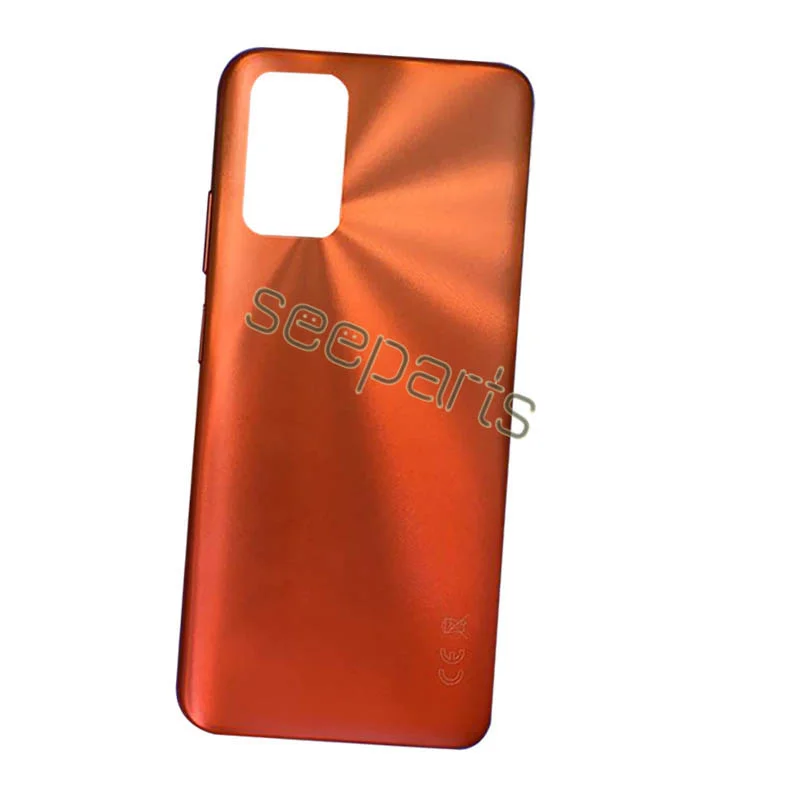 Penutup Belakang 6.53 "untuk Xiaomi Redmi 9T Penutup Baterai Penutup Belakang Panel Kaca Belakang Casing Perumahan untuk Redmi 9T Penutup Belakang