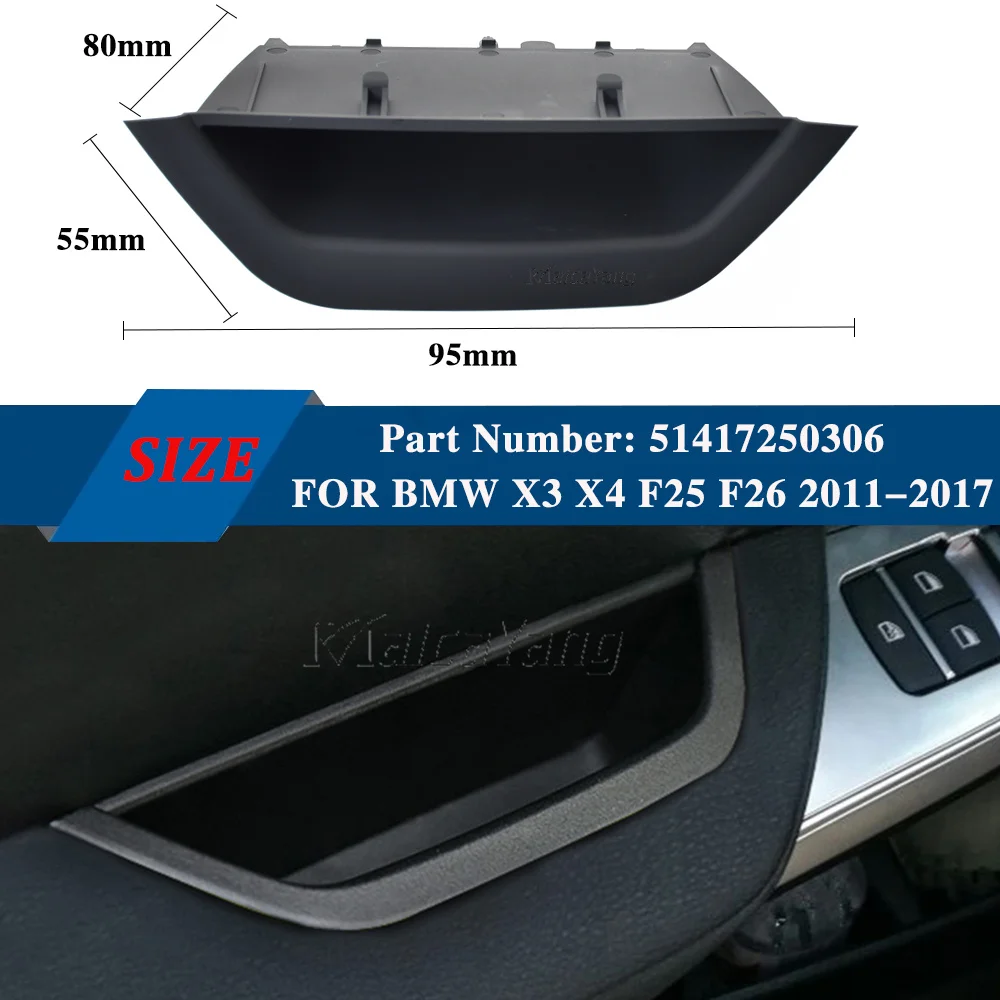 LHD/RHD For BMW X3 X4 F25 F26 2010 2011 2012 2013-2016 Full Set Interior Door Handle Panel Trim Cover 51417250307 51419209213