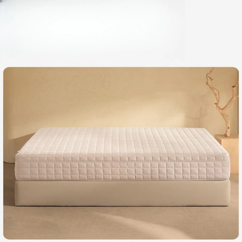 

Natural S-type jute mattress memory cotton glue-free independent bag spring can be fully removed
