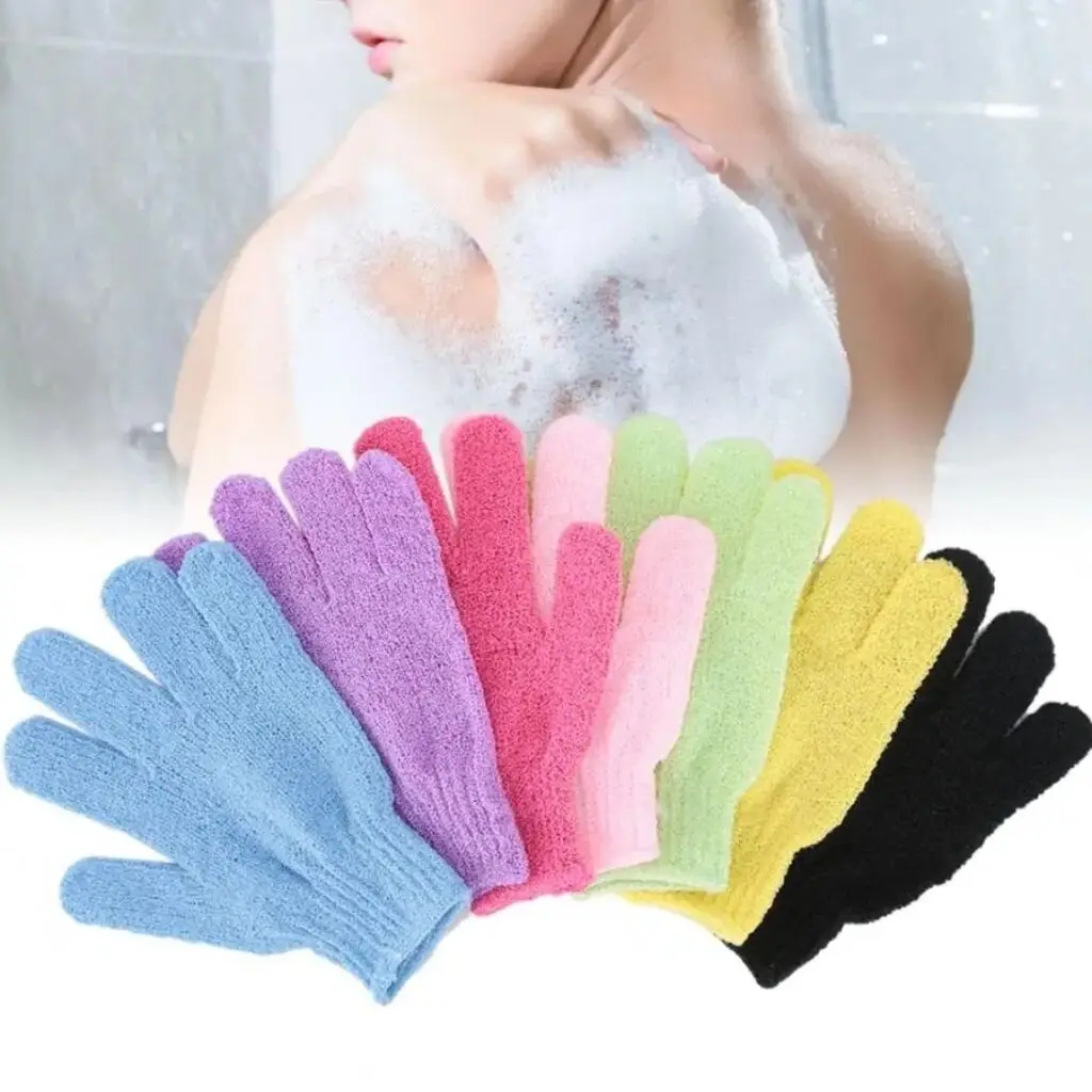 Bath Glove Shower Body Deep Cleaning Exfoliating Skin Spa Massage Scrub Glove Bath Spa Foam Shower Peeling Mitt Gloves