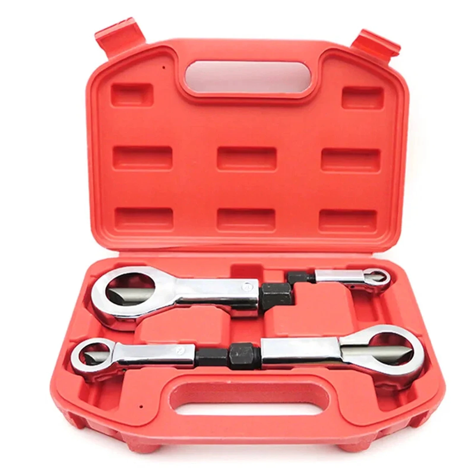 

9-27mm Manual Nut Splitter Cracker Remover Extractor Wrenches Hex Spanner Tool Set