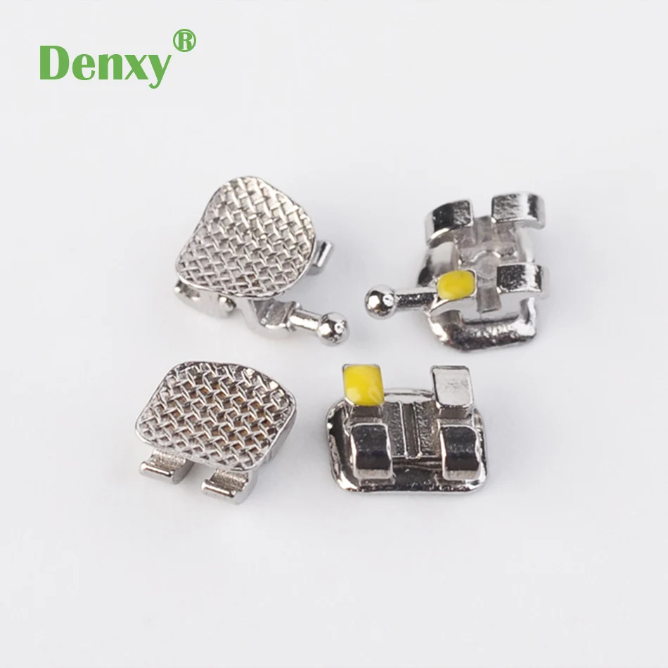 Denxy 10er-Set Kieferorthopädische Brackets Roth/MBTt/Edgewise 022/018 Mini/Standard Mesh Bracket Zahnspangen Hohe Qualität – Detail 3