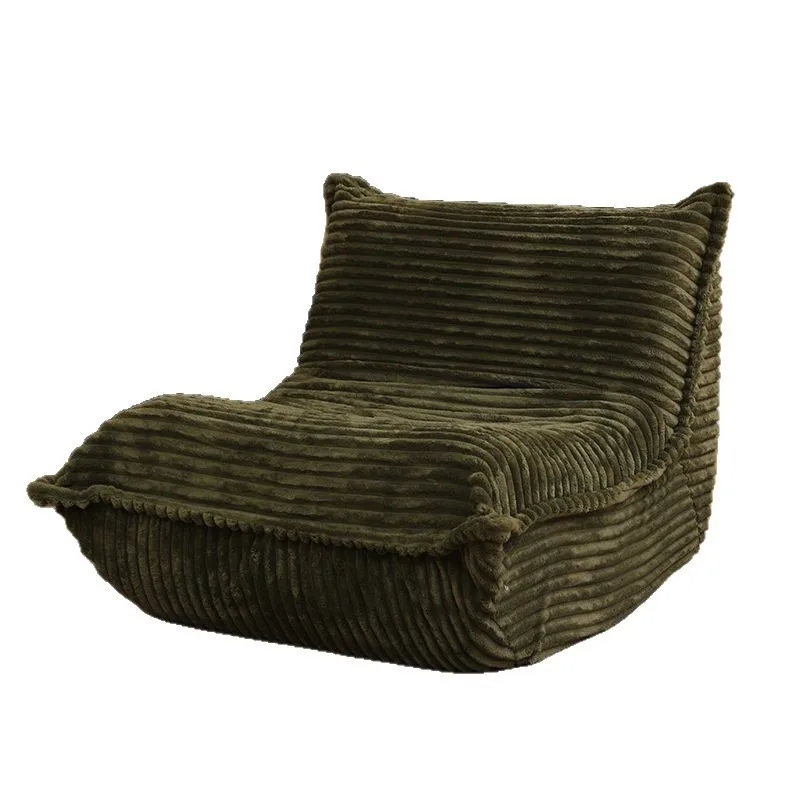 Lazy Sofa Single Leisure Sofa Ergonomic Floor Tatami Chair for Bedroom Balcony Living Room