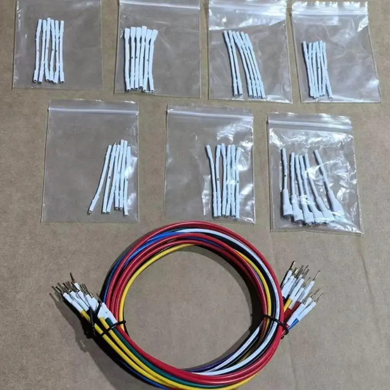 31BC Programming Wire Harness Set for FC200 KT200II KT200 Gen2 J2534 Control Unit Testing With Color Coded Leads and Metal