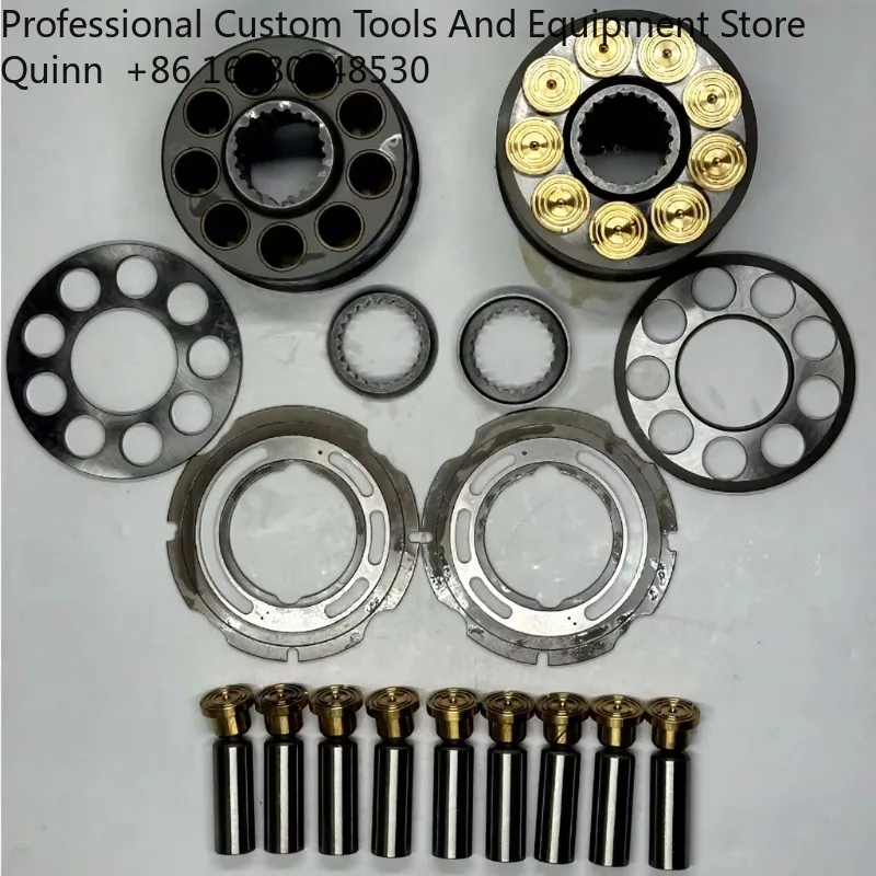 FER100 Hydraulic Main Pump Spare Parts Kit  Final Drive Bearing Shaft Travel Motor PC200 Excavator Construction Machinery