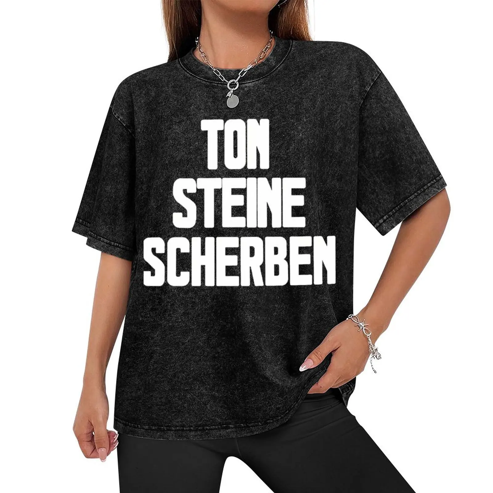 Ton Steine Scherben Germany Rock Band T-Shirt aesthetic clothes summer 2025 shirts graphic tees mens graphic t-shirts pack