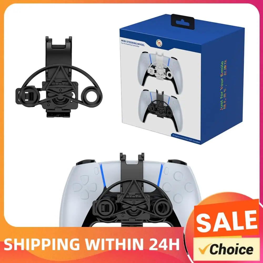 Mini Racing Wheel for Sony PS5 Game Controller 3D Printing Racing Games Steering Wheel Replacement To Increase Game Experience