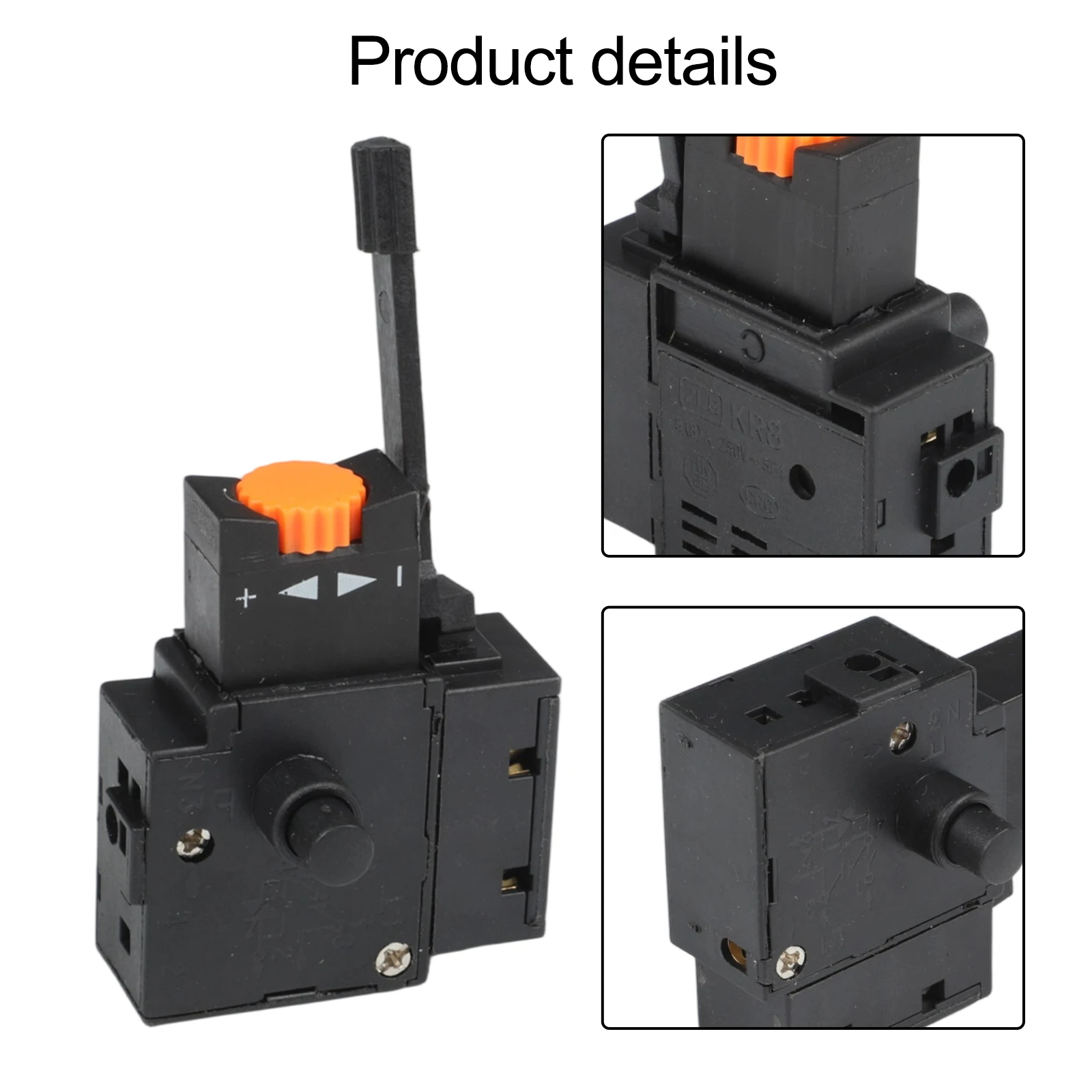 Forward Reverse Switch Electric Drill Switch Tool Repair Drilling Applications 1pc Quantity No Size Drill Accessory