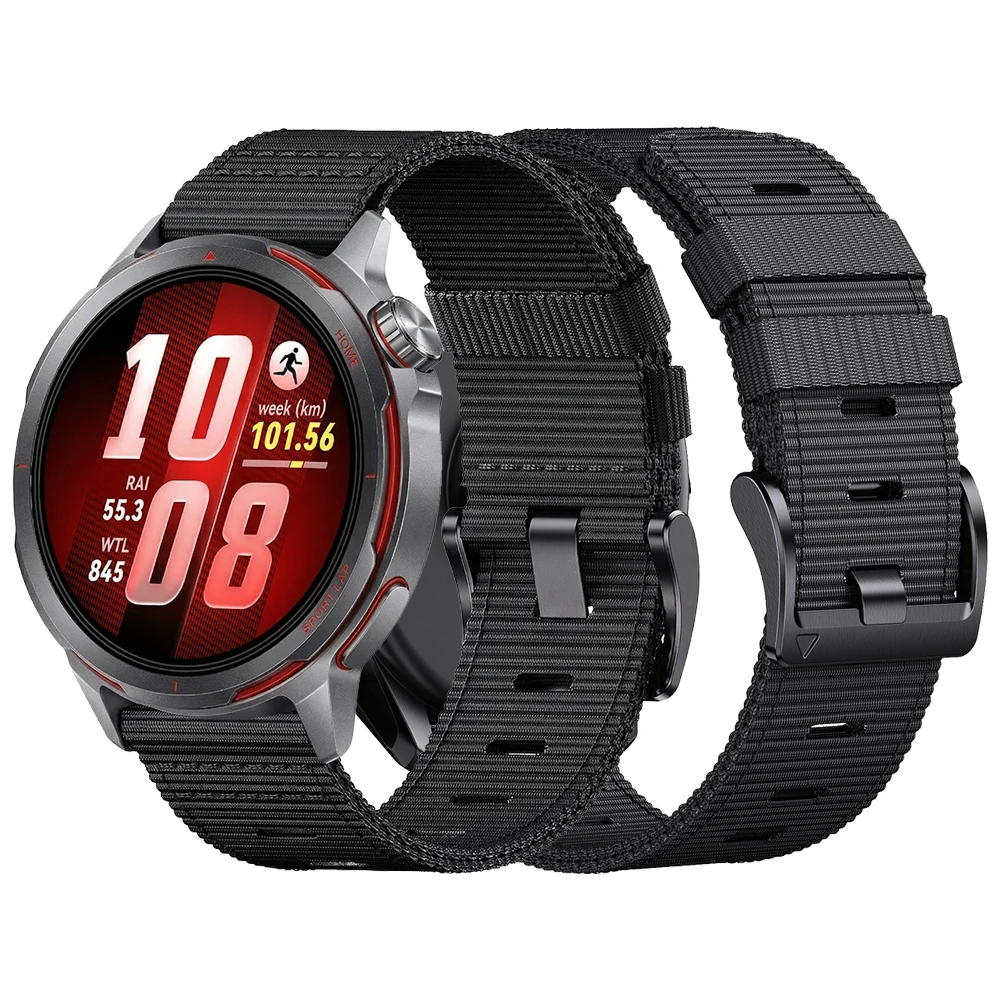 22mm Sport-Taktik-Nylonarmband für HUAWEI WATCH GT Runner 2 Ersatzband für HUAWEI GT 6 5 4 3 46mm / Ultimate 2 Armband