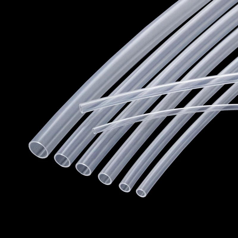 1 ~10m PTFE High Temperature Tube ID 0.5/1/2/2.5/3/4/5/6/7/8/10mm Heat-resistant Insulation Rigid Pipe for 3D Printer Parts 600V